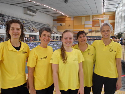 Foto mit allen Schwimmerinnen
